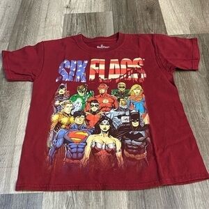 Boys Six Flags shirt sz Small